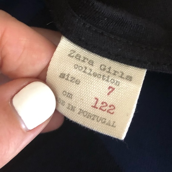 Zara Girls high low shirt - Picture 4 of 6